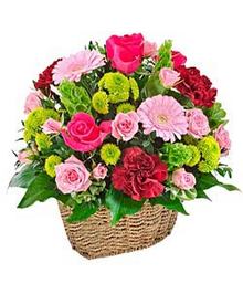 Mix Flower Basket