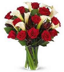 Buy Roses and Lily for $ 129 at FloraUAE